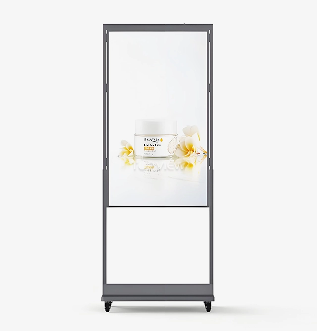 Hight Brightness Double-sided Windows Facing Kiosk